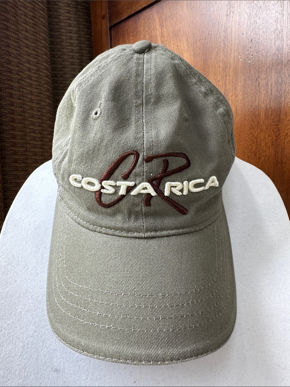 Costa Rica Embroidered Baseball Cap
